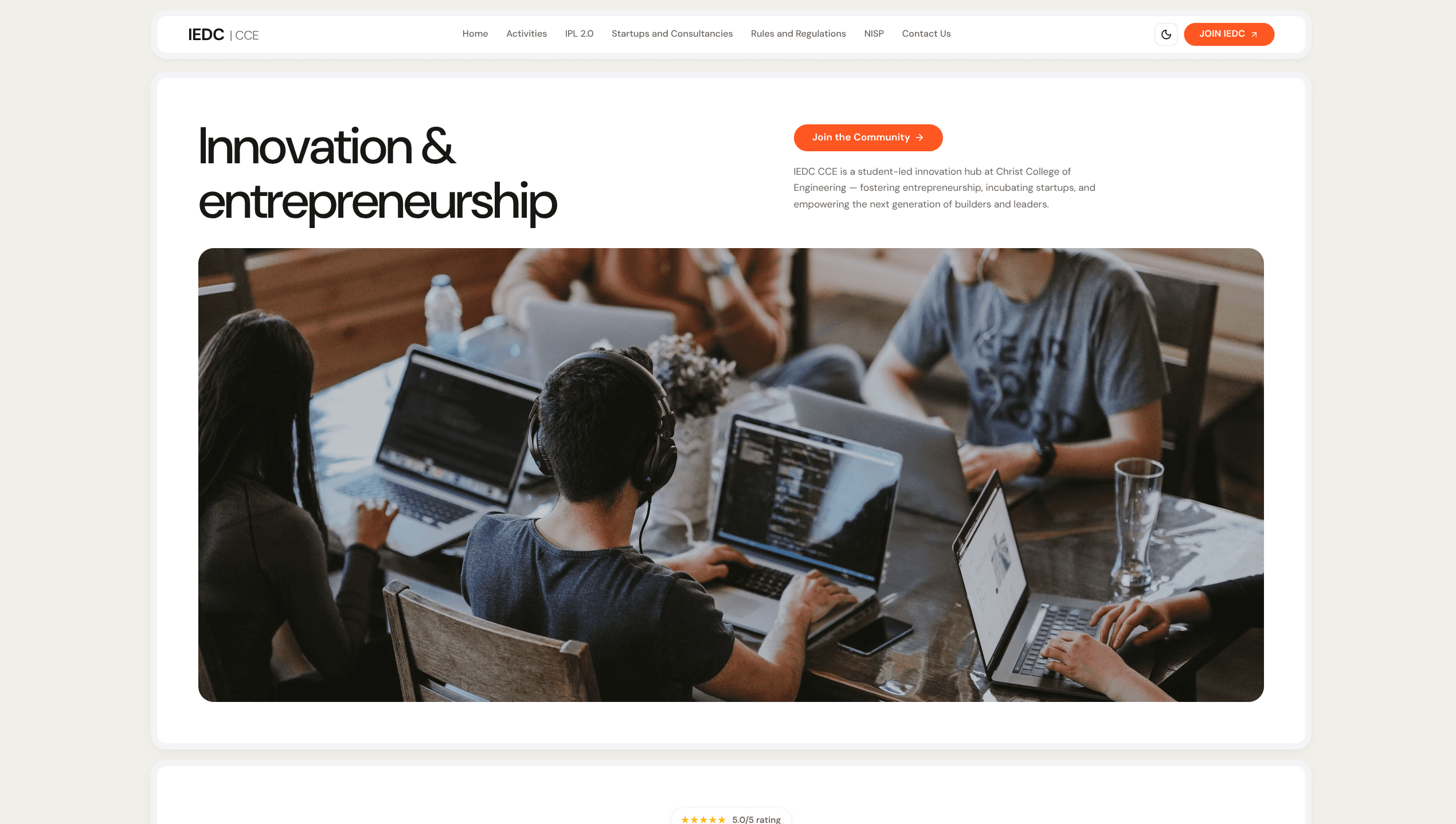 IEDC CCE